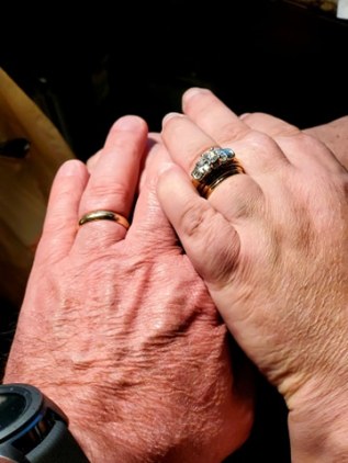 23 years of marriage hands
